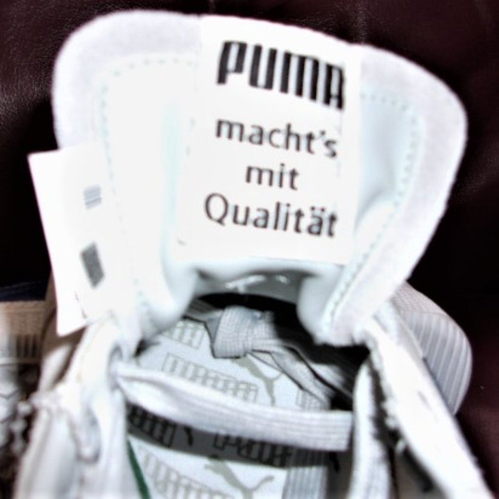 NEW Puma sneakers "Dallas" Edition Men 10 Gray Blue Leather Discount Shipping!! - Picture 2 of 8